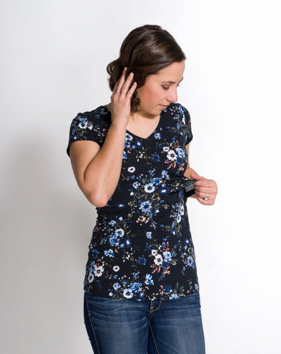 Nursing top CHRISTINE - XS & S left