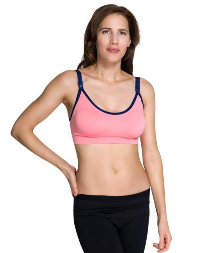 Seamless nursing bra - XS, S, XL left - Momzelle