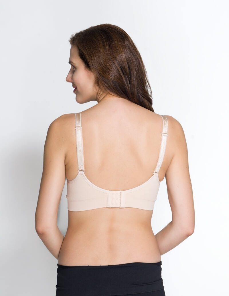 Seamless nursing bra - XS, S, XL left - Momzelle