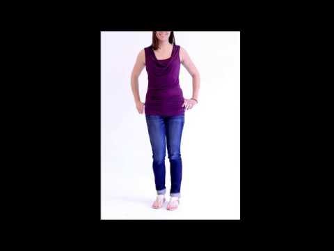 Maternity / Nursing tank AMANDA